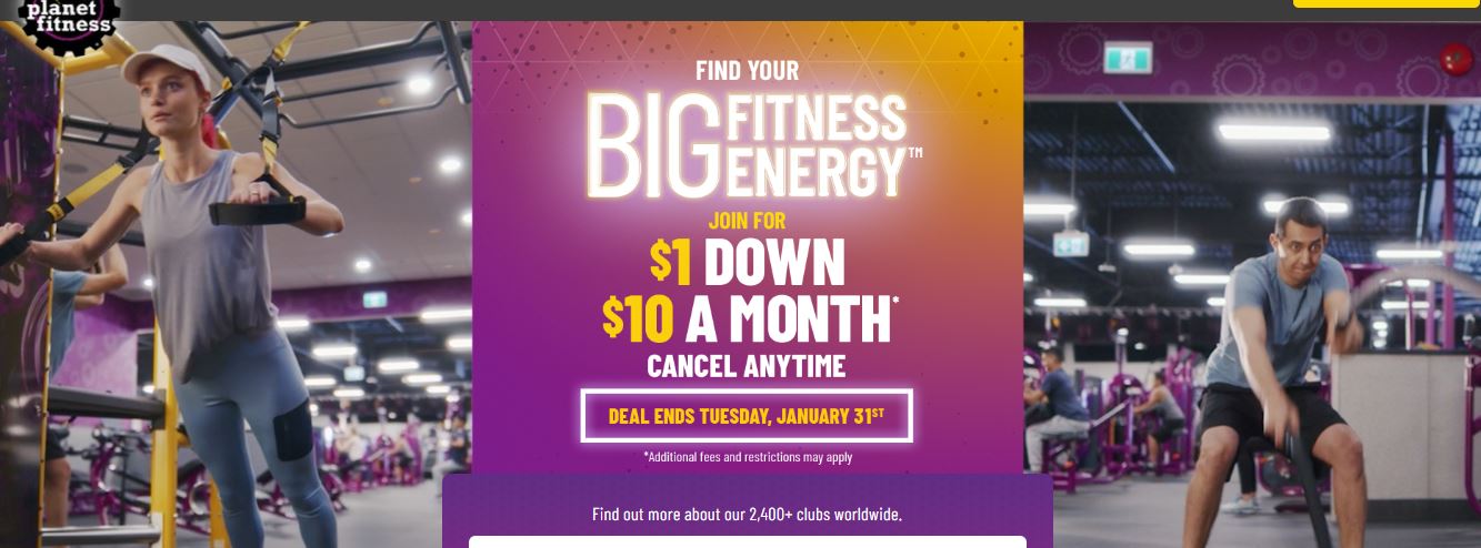 Planet Fitness Promo Code Waive Startup Fee
